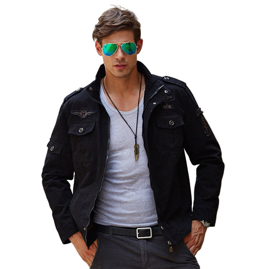 Men’s Multi-Pocket Zip Jacket